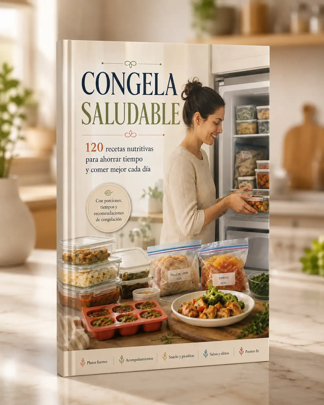 Portada de Congela Saludable