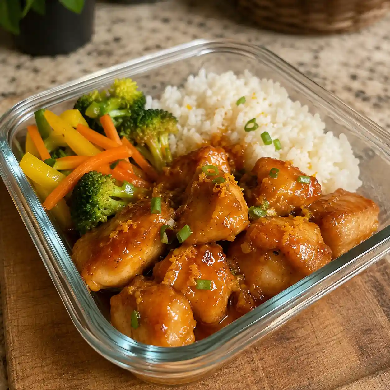 Pollo a la naranja