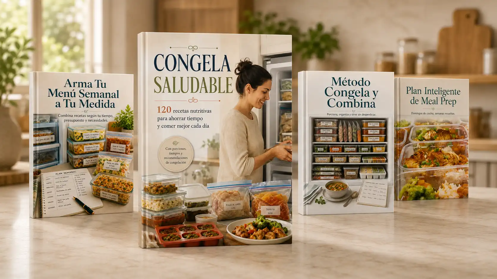 Congela Saludable junto a las tres guías